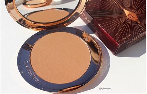 Charlotte Tilbury NEW Airbrush Bronzer Shade Medium Review And