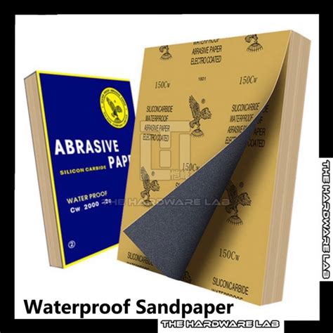 The Hardware Lab Eagle Waterproof Silicon Carbide Abrasive Paper