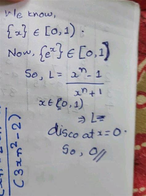 Find Number Of Points Of Non Differentiability Of F X Lim