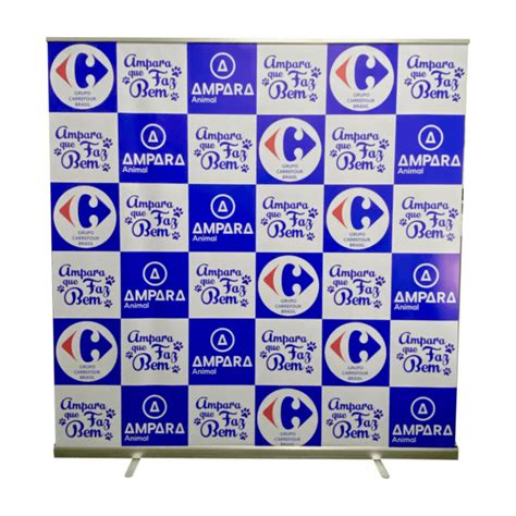 Banner Roll Up M X M Personalizado Loja Do Porta Banner