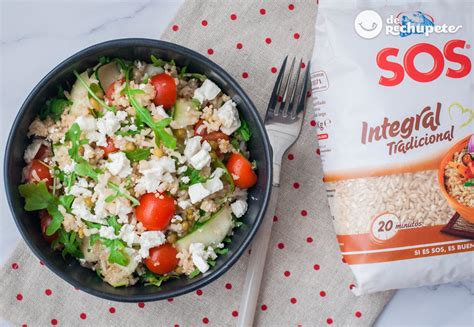 Ensalada De Arroz Integral Con Quinoa De Rechupete