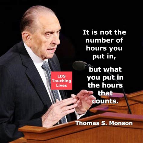 Thomas S Monson Lds Quotes Saint Quotes Inspirational Thoughts