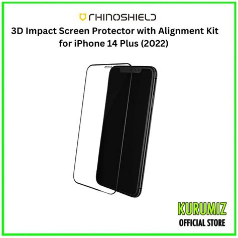 RhinoShield 3D Impact Screen Protector For IPhone 14 Plus 2022 With