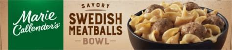 Marie Callenders® Savory Swedish Meatballs Bowl Frozen Meal 115 Oz