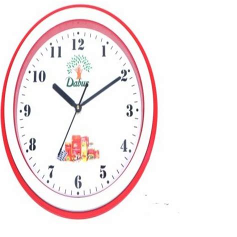 Plastic Promotional Wall Clocks At Rs 210piece Advertising Clocks In