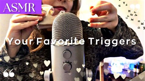 ASMR Doing YOUR Favorite Triggers Tape On Mic Gripping Whisper