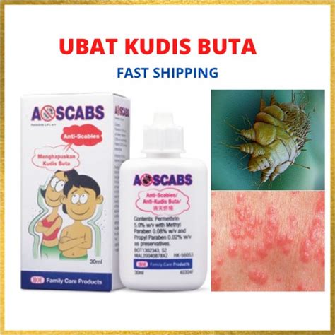 A Scabs Lotion Ml Anti Scabies Ml Ubat Hapuskan Kudis Buta Hama