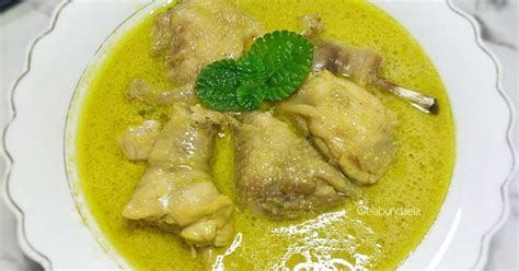 Resep Opor Ayam Bumbu Iris Oleh Bunda Ela Cookpad