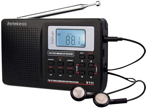 Radio portable Retekess Récepteur polyvalent et de haute qualité