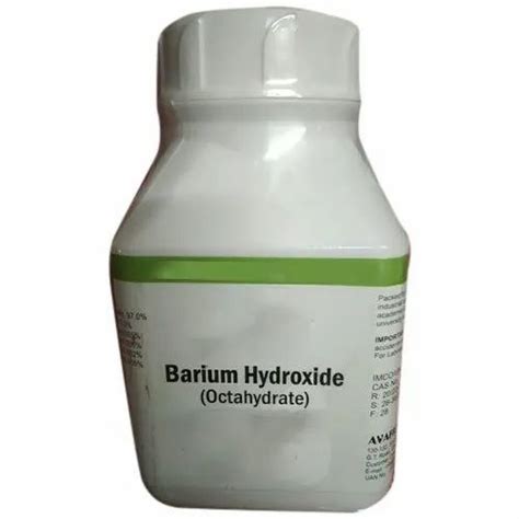 Barium Hydroxide Octahydrate at Rs 160/kg | Shahdara | New Delhi | ID ...