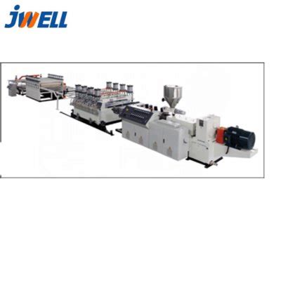 Pvc Wpc Plastic Door Foaming Board Extrusion Production Line Extruder