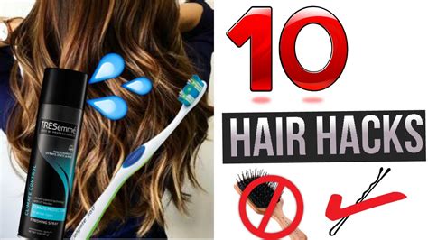 10 Hair Hacks Every Girls Should Know Awesome Life Hacks For Hair