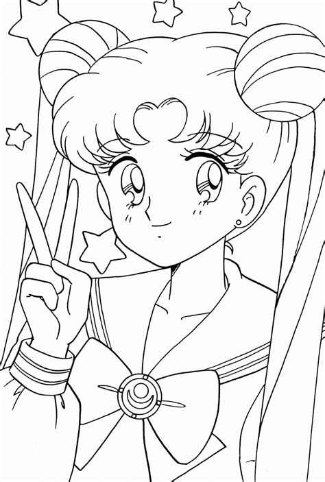 Sailor Moon Coloring Book Unique Sailor Moon Coloring Book Pages