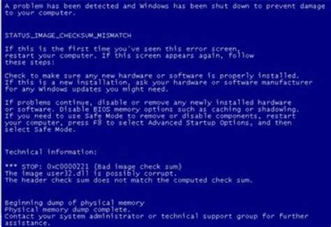 What does the FATAL_SYSTEM_ERROR error mean in Windows?