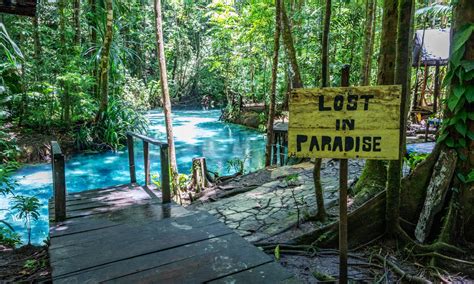 Sungai Kali Biru Surga Kecil Di Raja Ampat