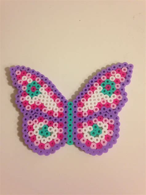 Small Butterfly Perler Bead Pattern Printable Templates Free