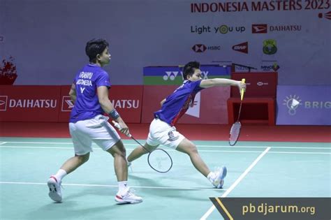 PBDJARUM Daihatsu Indonesia Masters 2023 Apriyani Fadia Terhenti Di