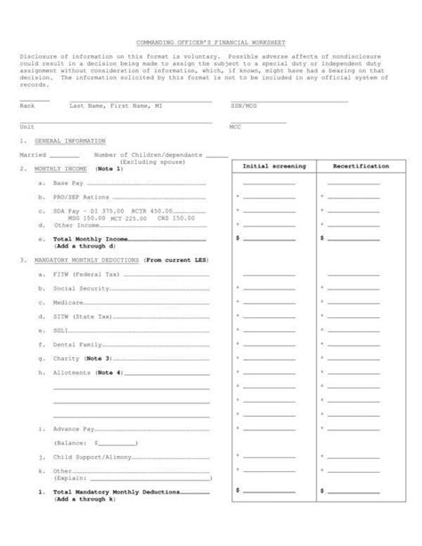 FREE 14 Financial Worksheet Samples Templates In PDF MS Word