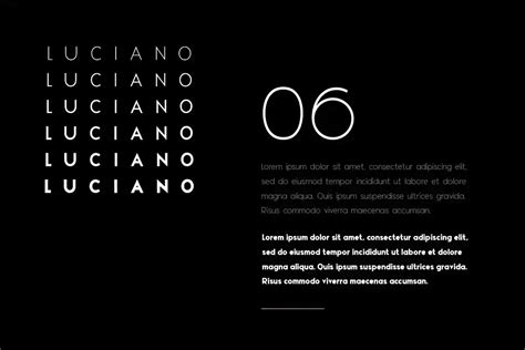 Luciano Typeface Font Elegant Serif For Print And Web