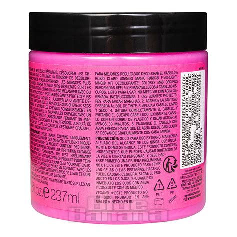 Manic Panic 8oz High Voltage Classic Cream Formula Colour Cotton Candy Pink Hair Dye