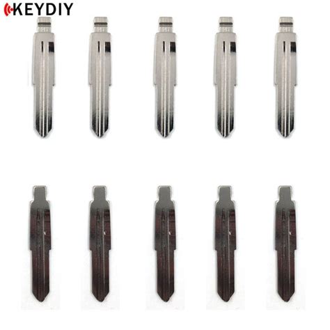 KEYDIY 10 Pcs Lot Metal Blank Uncut Flip KD Remote Key Blade Type 43