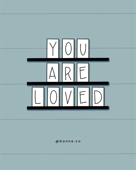 You Are Loved Hand Lettered Print Hand Lettered Print Lettering