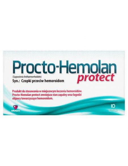 Procto Hemolan Protect Czopki 10 Szt