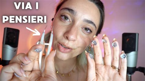 Ti Aiuto Ad Allontanare I Pensieri Asmr Sub Eng Youtube