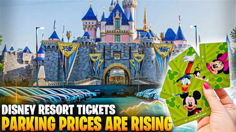 Disney Resort Tickets Parking Prices Are Rising Again 😲 Youtube