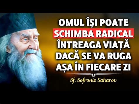 Rug Ciunea Duhului Sf Sofronie Saharov Youtube