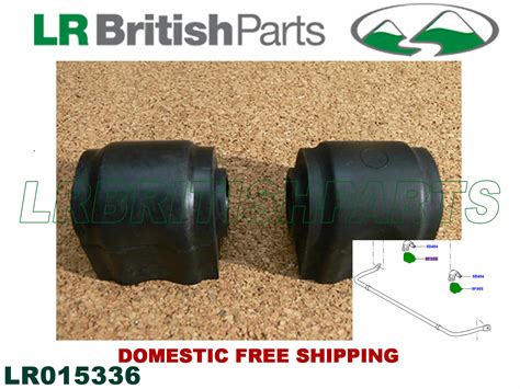 LAND ROVER REAR STABILIZER BAR BUSHING LAND ROVER LR4 LR3 SET OF 2 NEW