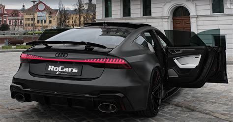 Spectacular Looking 2023 Audi RS 7 Reveals Its Dark Side In This In