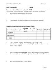 Lab Emg Lab Report Paired F Docx Paired A P Lab Report For