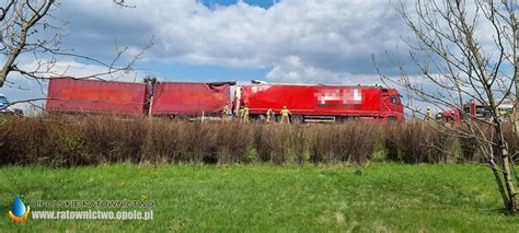 Tragiczny wypadek na 266 km autostrady A4 zderzyły się trzy