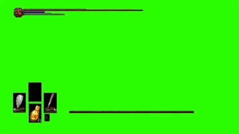 Green Screen Boss Bar Dark Souls Green Greenscreen Darksouls
