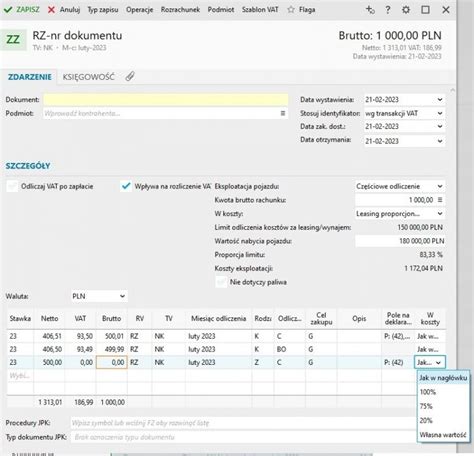 Schemat Dekretacji Proporcjonalnie 100 Rachmistrz Nexo Forum