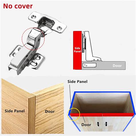 DLMA Soft Close Hydraulic Cabinet Door Concealed Hinges Heavy Duty 304