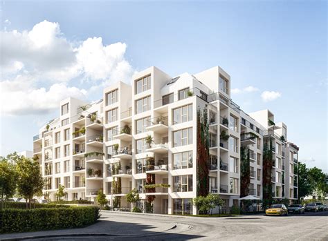 Exterior Rendering Of An Apartment Building In Vienna Render Vision