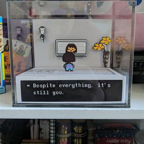 Undertale Despite Everything Cube Diorama D Videogame Gift For Gamer