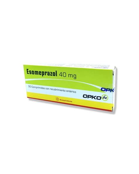 Esomeprazol 40 Mg 30 Comprimidos Con Recubrimiento Entérico Surfarma