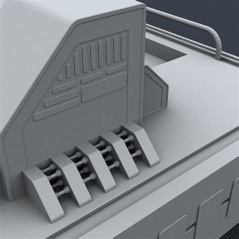 Sci Fi Elements 3d Model