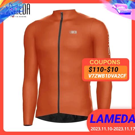 Lameda Cycling Clothing Men Winter Long Sleeve Breathable Bicycle