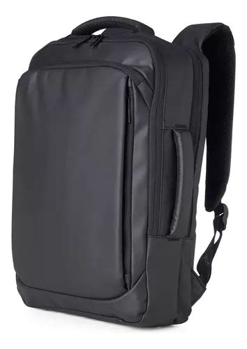 Mochila Masculina Imperme Vel Resistente Refor Ada Grande Cor Preto