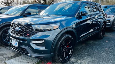 Stone Blue Metallic Ford Explorer St