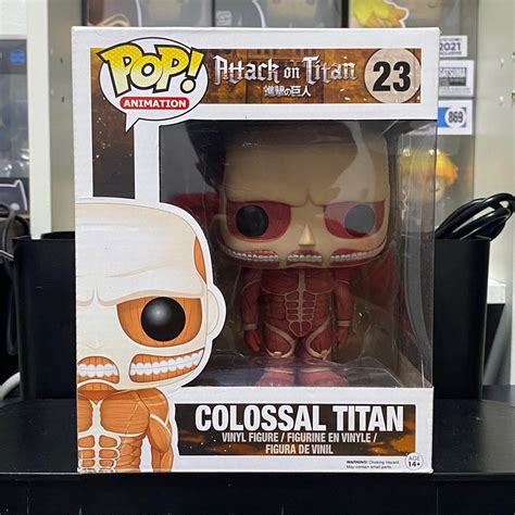 Funko Pop - Colossal Titan (Attack on Titan Anime), Hobbies & Toys ...