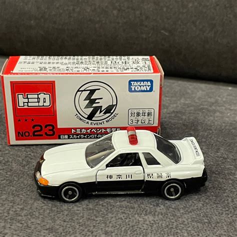 小樂 蝦皮代開發票 Tomica 多美 No23 23 日產 Nissan Gt R Gtr 警車 警察 會場車 蝦皮購物