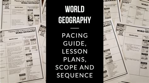 Learned Lessons Teaching Materials : World Geography Lesson Plan ...