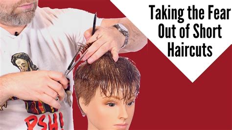 How To Cut Short Hair Thesalonguy Youtube