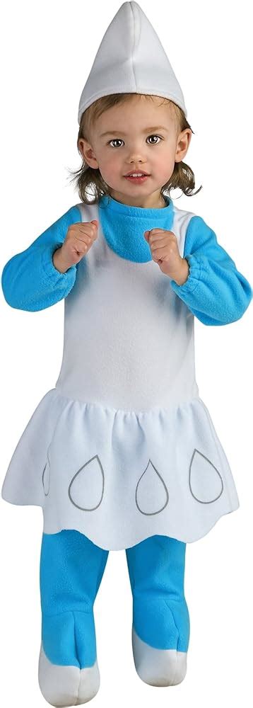 Woman In Smurf Costume