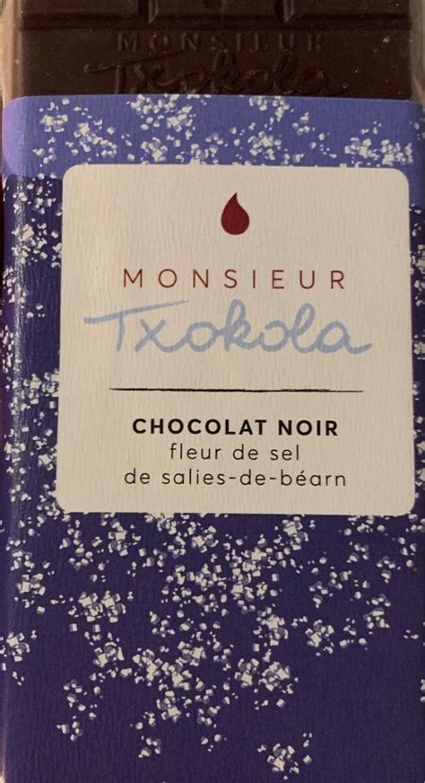 Chocolat Noir Fleur De Sel